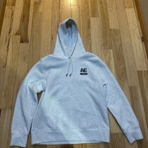 American Eagle Outfitters Light Gray Hoodie